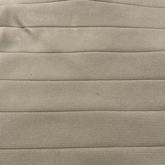 Bebe Cream White Bandage Skirt XS - Picture 5 of 6